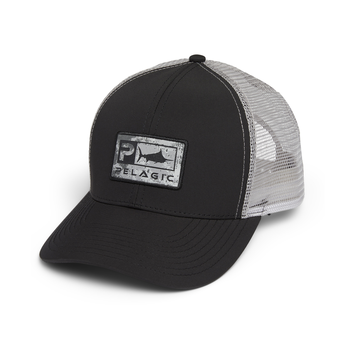 Pelagic Cap Trucker Open Seas Deluxe Black | Composite Developments