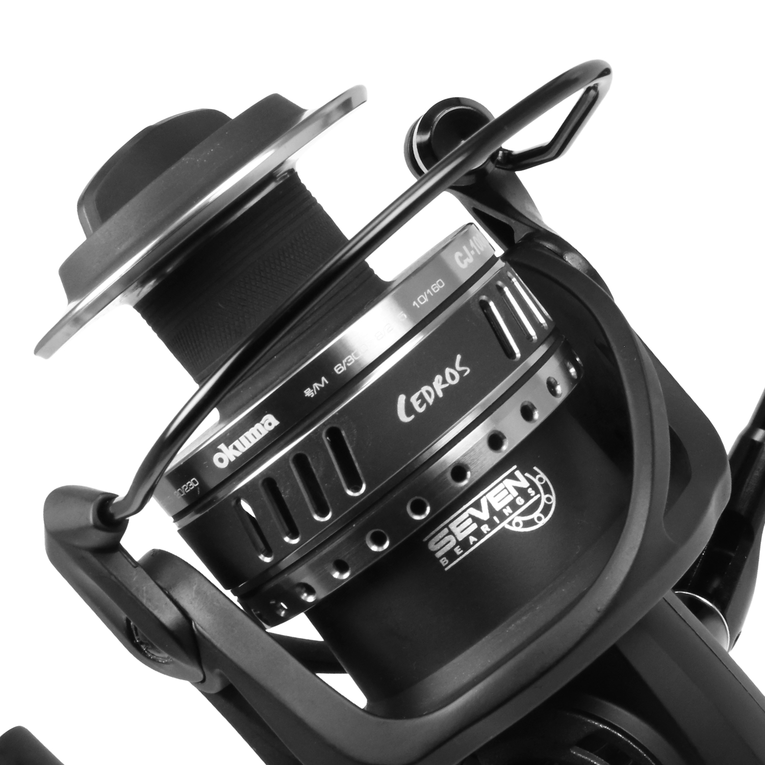 OKUMA REEL SPIN CEDROS 6+1BB ALUM SPOOL