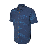 Pelagic Topshot Stretch Woven Gyotaku Navy (2024/25)