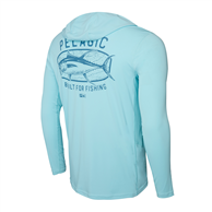 Pelagic Vaportek Hooded - Map Fish Tahiti Blue (2024/25)